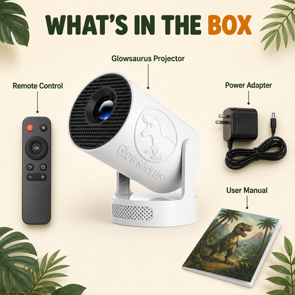 Glowsaurus Jurassic Room Projector